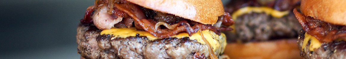 Eating American (Traditional) Breakfast & Brunch Burger at Jay's Tiffany's Northside restaurant in Sunbury, PA.